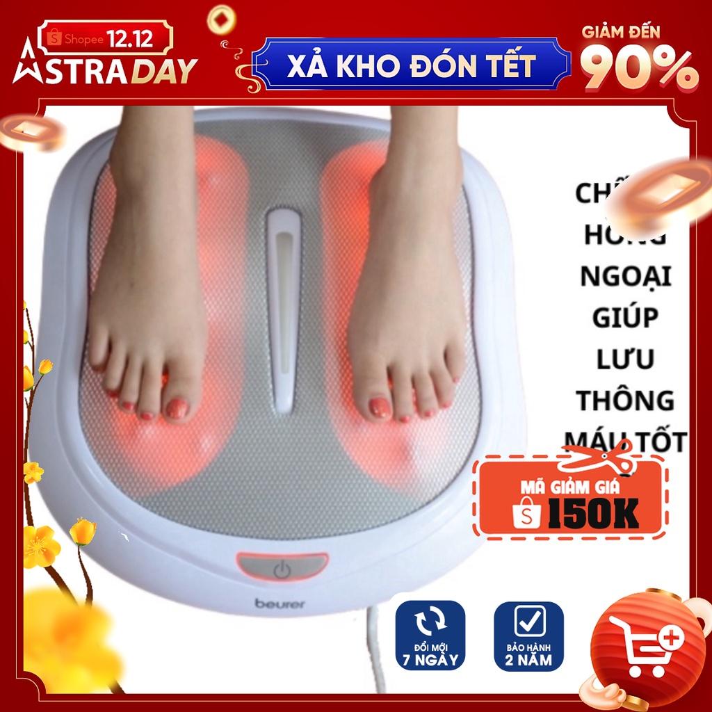 Máy massage chân khô trị liệu Beurer FM60, là máy massage kết hợp đèn hồng ngoại massage các huyệt đạo