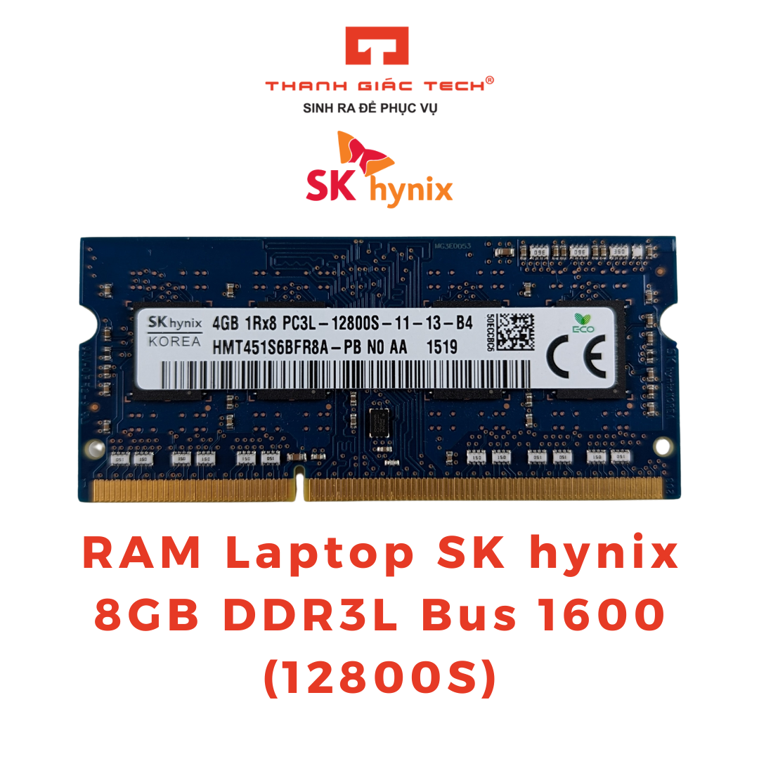 Hình ảnh RAM Laptop Hynix 4GB DDR3L Bus 1600 - Hàng Nhập Khẩu