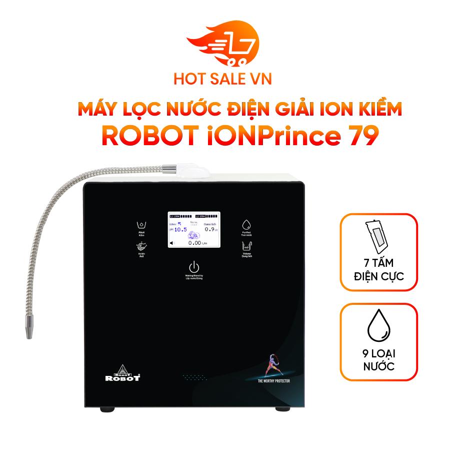 Máy Lọc Nước Điện Giải Ion Kiềm ROBOT IonPrince 79 - Hàng Chính Hãng