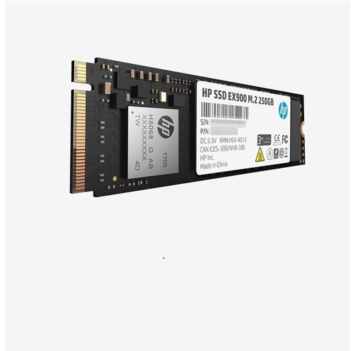 Ổ Cứng SSD HP EX900 M.2 NVMe 250GB - Hàng Chính Hãng