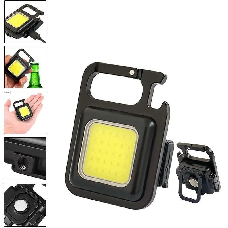 Đèn Pin LED COB Mini 800 Sạc Cổng USB Tiện Dụng