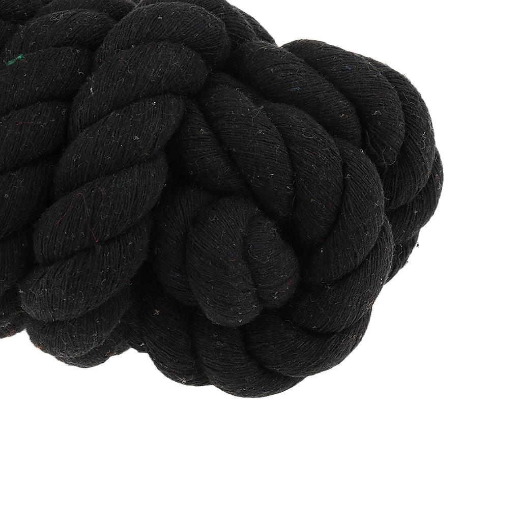 2xHorse Ropes Halters Cotton Weave Rein Black