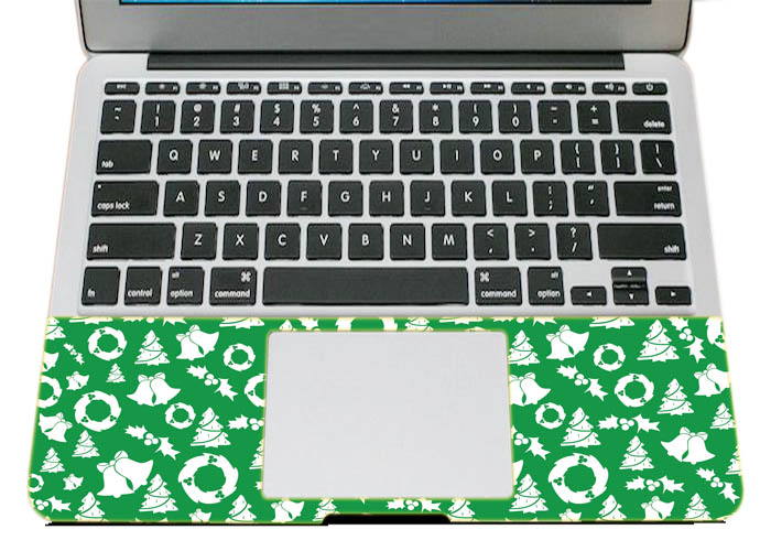 Mẫu Dán Skin Trang Trí Mặt Ngoài + Lót Tay Laptop Holidays LTHLD - 173