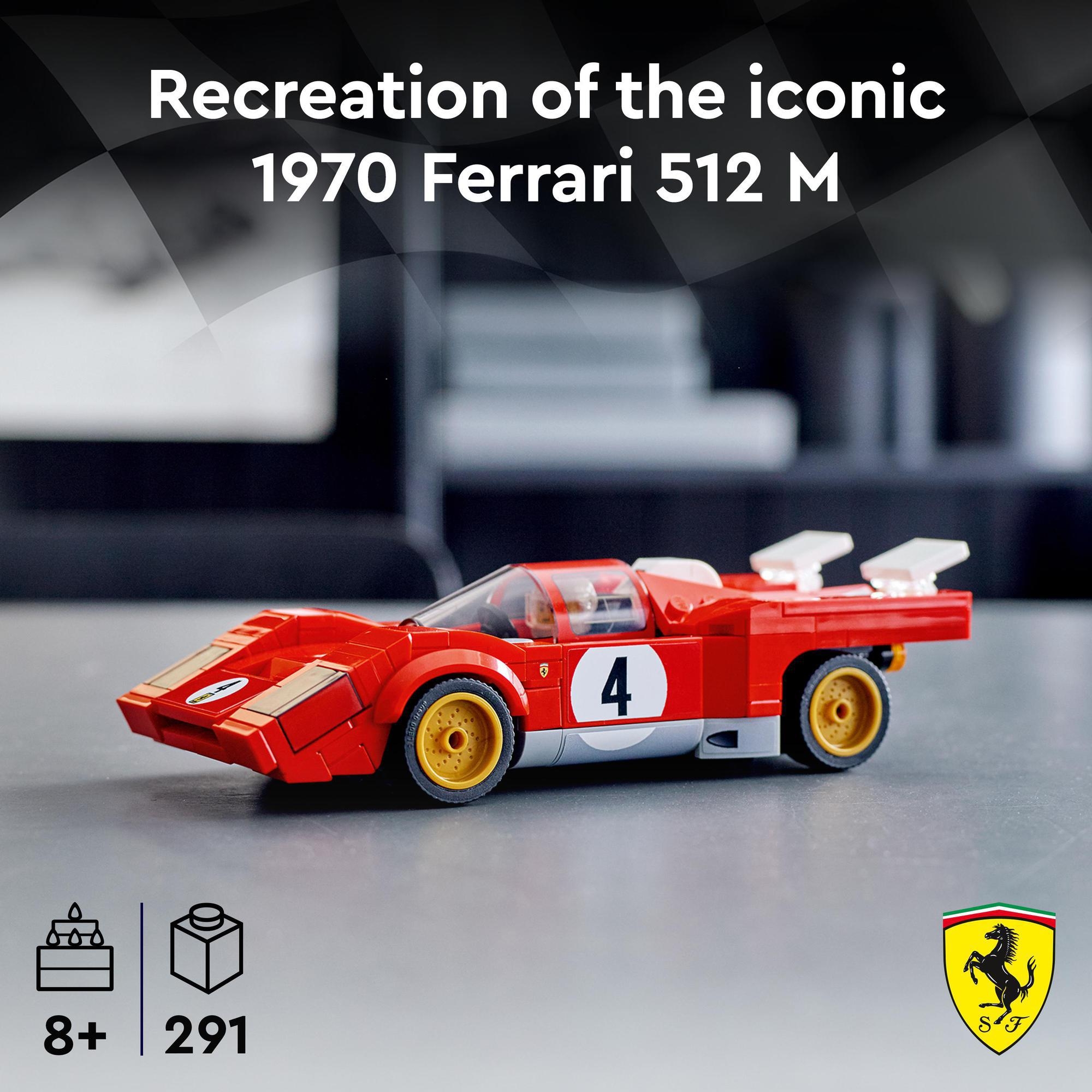 LEGO Speed Champions 76906 Siêu Xe 1970 Ferrari 512 M (291 chi tiết)