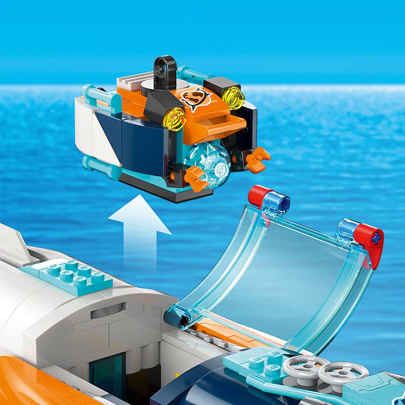 Đồ Chơi Lắp Ráp Tàu Ngầm Thám Hiểm Biển Sâu Lego City 60379