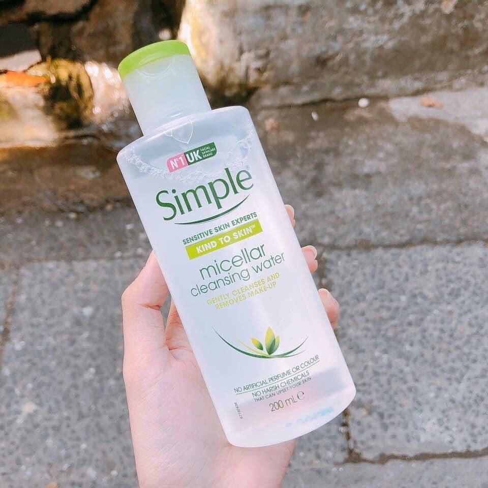 Simple Micellar Cleansing Water - Nước Tẩy Trang 200ml