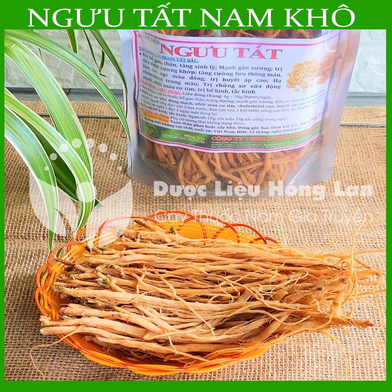 500g Ngưu Tất Nam sấy khô loại 1
