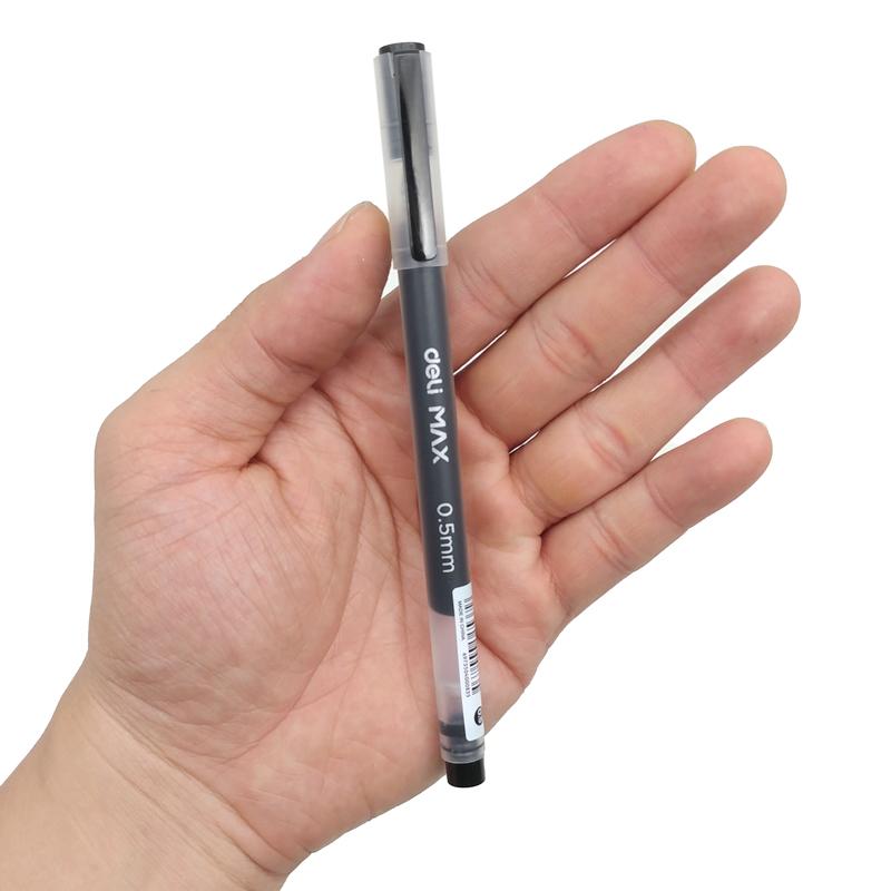 Bút Gel 0.5 mm - Deli EG16-BK - Mực Đen