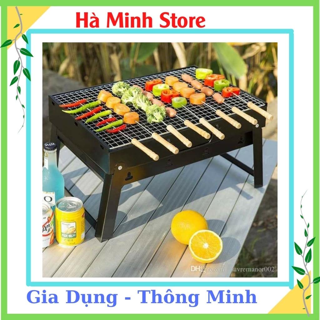 Bếp Nướng Than Hoa Ngoài Trời, Xếp Gọn Thuận Tiện Đi Du Lịch Rất Tiện Dụng Nướng Cả Thế Giới Gia Dụng Hà Minh