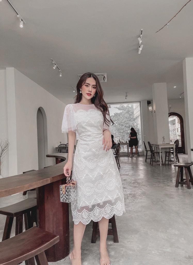 ĐẦM REN TAY LƯỚI 75302202