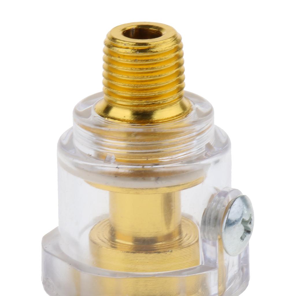 Đồng Mini Phù Oiler Lubricator Cho Khí Nén Công Cụ Không Khí 1/4