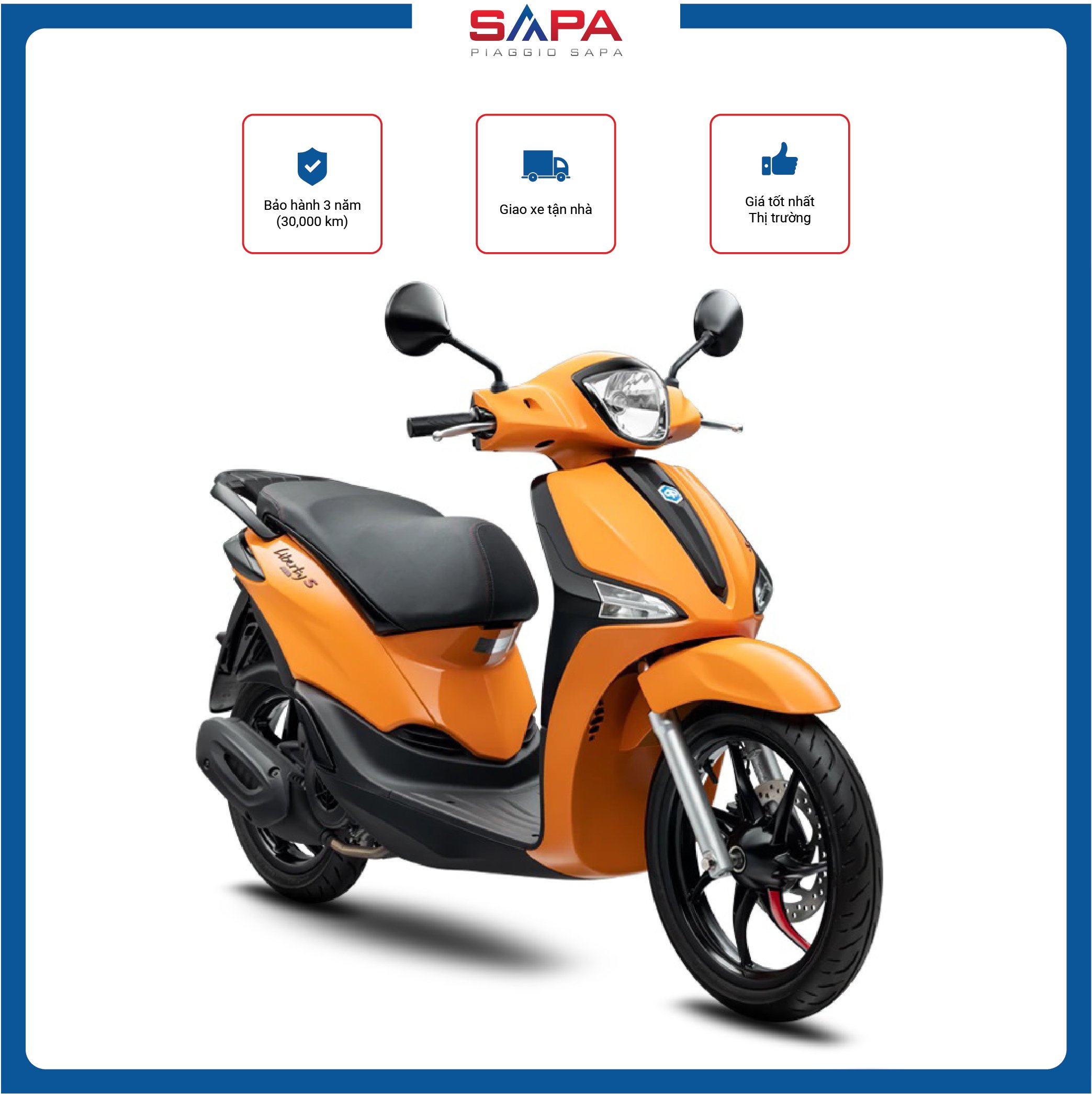 Giá trên 50 triệu chọn tay ga Honda Sh Mode hay Piagio Liberty