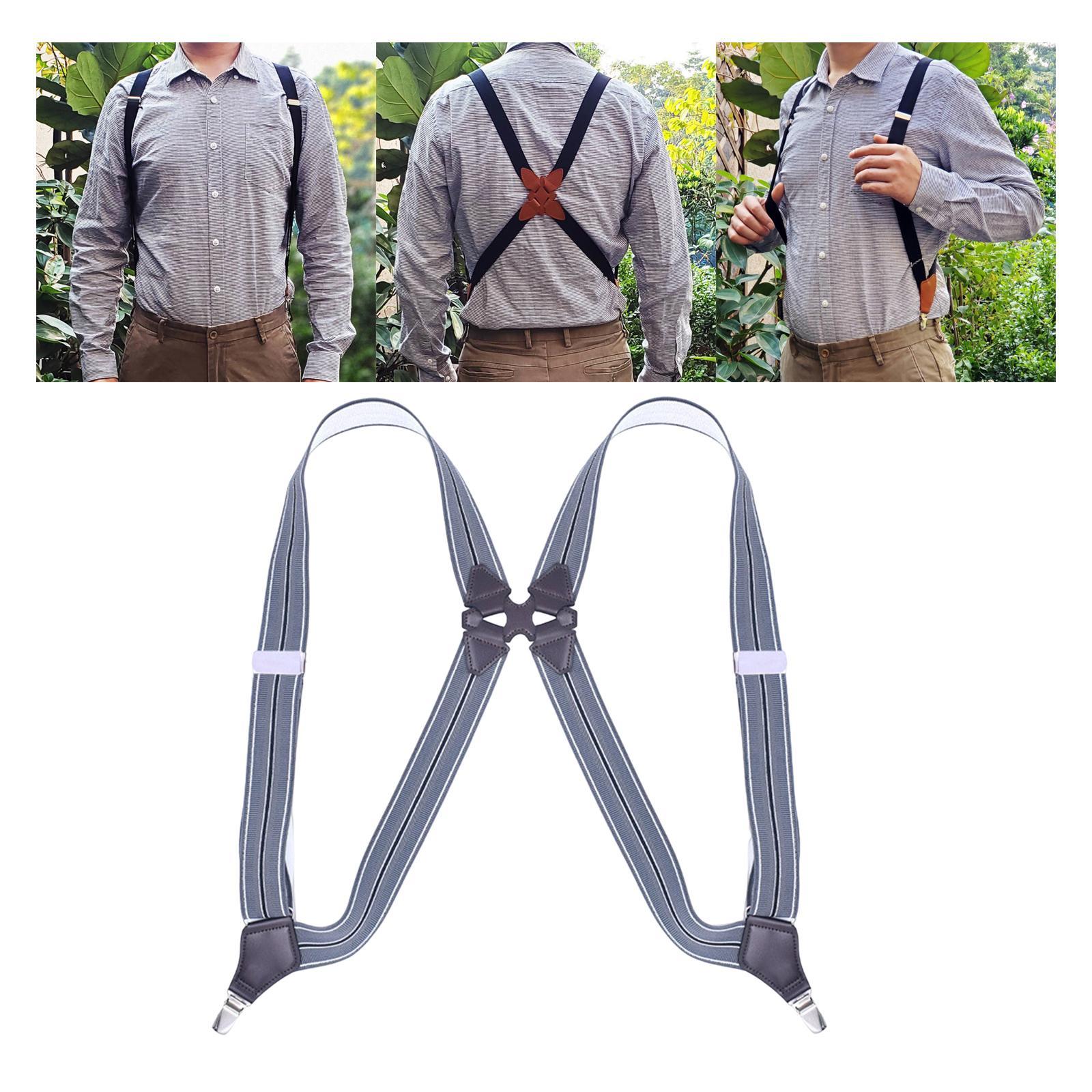 Men Women Suspenders Trousers Suspender Y Shaped Suspender for School Choir Party Wedding
