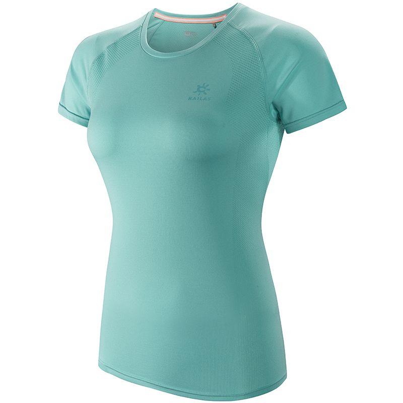 Áo Chạy Bộ Kailas Women's T-Shirt Wind-Wing Running Moutain Function - Xanh Mint