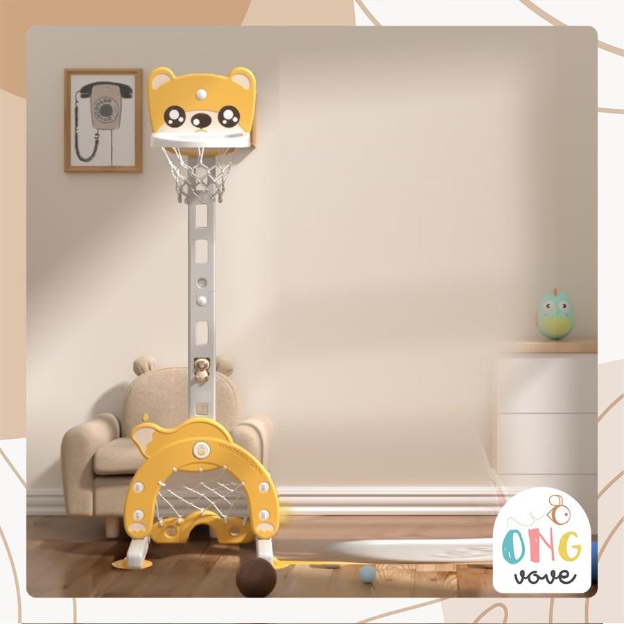Bộ đồ chơi thể thao đa năng cho bé: Bóng đá, ném vòng, bóng rổ, Golf Toys House Cho Bé Từ 1 Đến 6 tuổi BRC