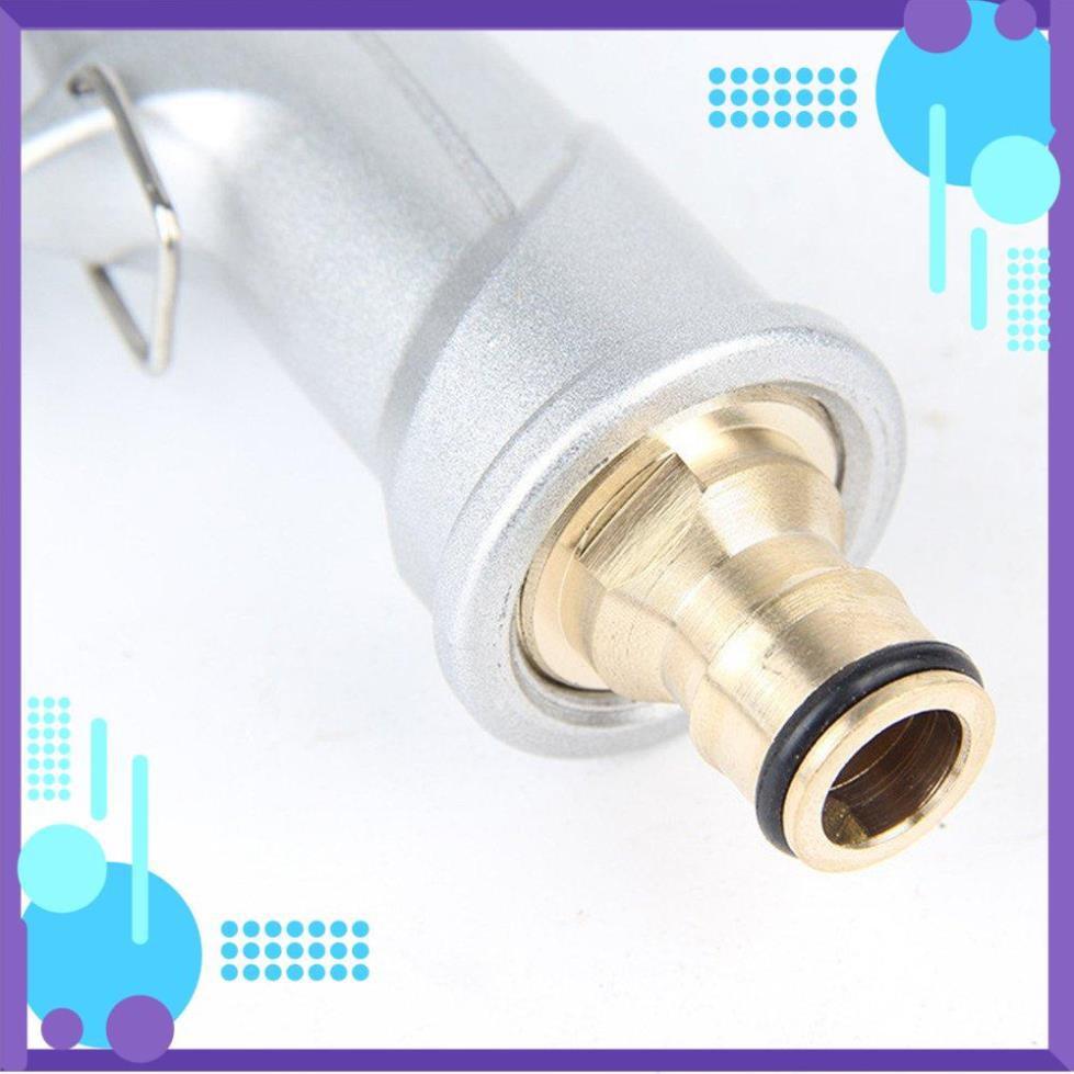 Vòi Xịt Nước️ Bộ dây vòi xịt nước rửa xe, tưới cây , tăng áp 3 lần, loại 7m, 10m 206701 đầu đồng, cút đồng