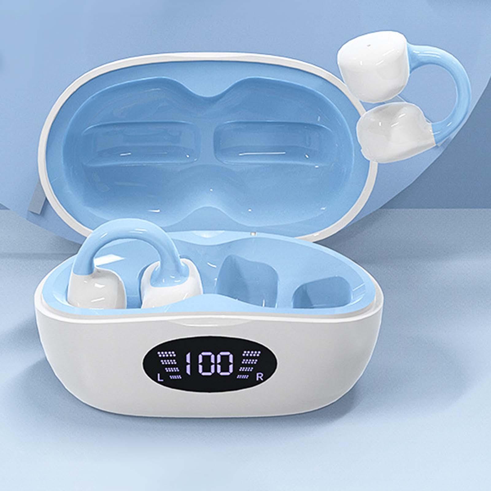 Wireless Clip on Headphones Open Ear Headphones for Music Outdoor