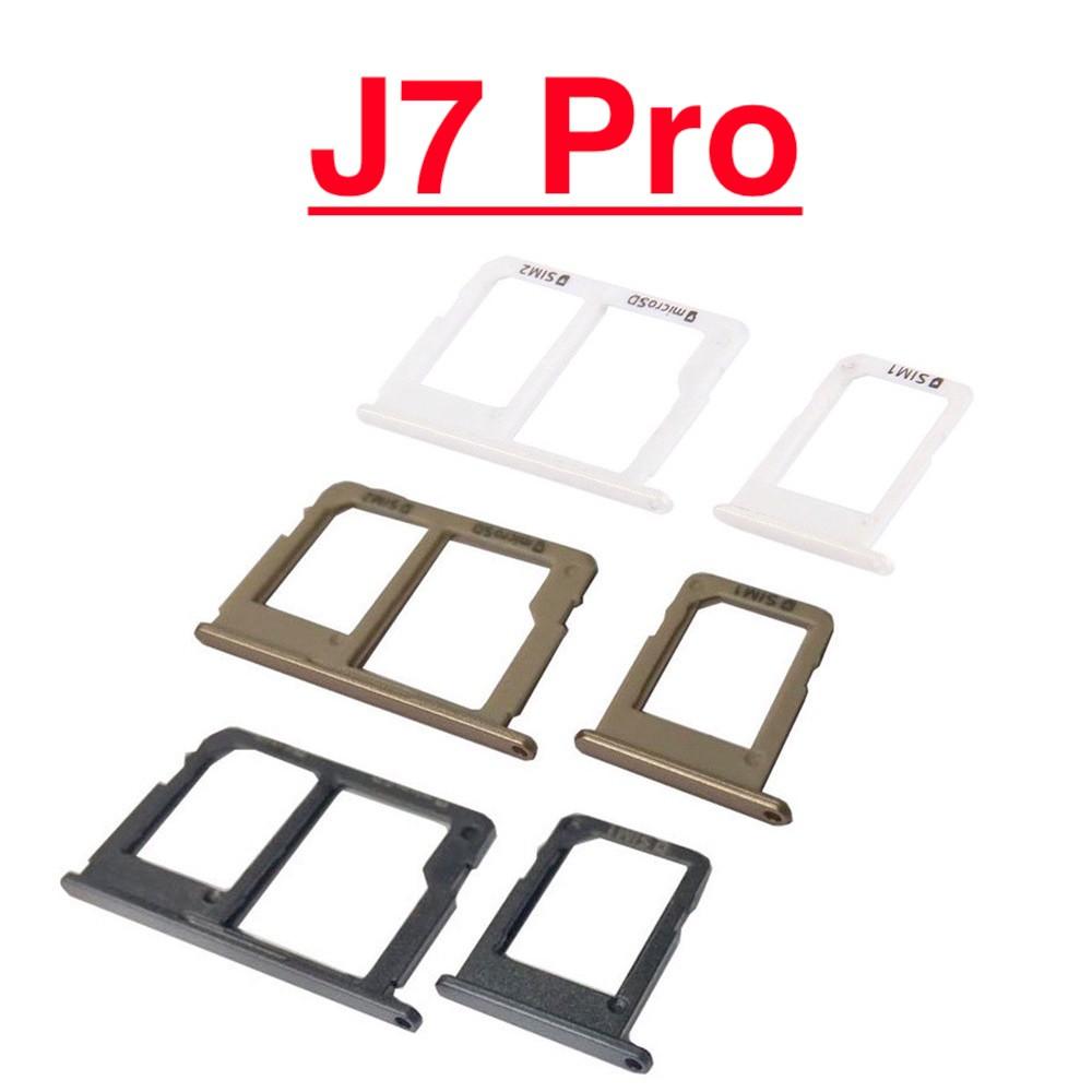 Khay Đựng Sim Thẻ Nhớ Cho Samsung J7 Pro / J730 Linh Kiện Thay Thế