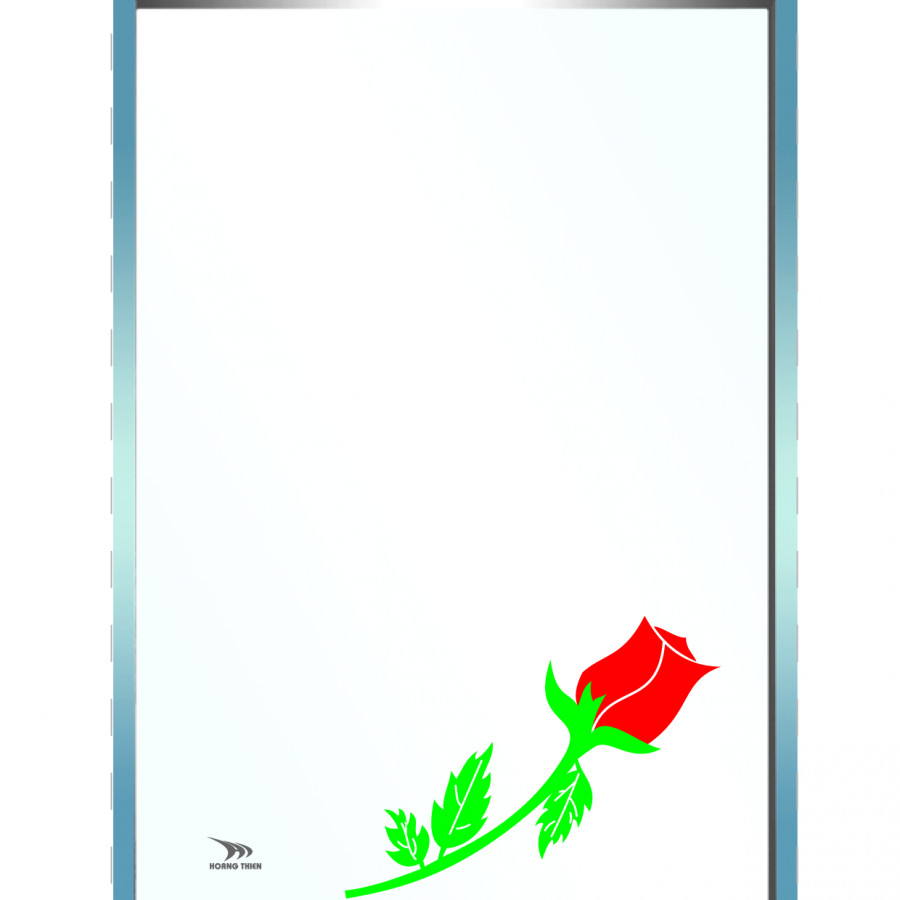 Gương sơn màu hoa văn Hoàng Thiện HT 8803