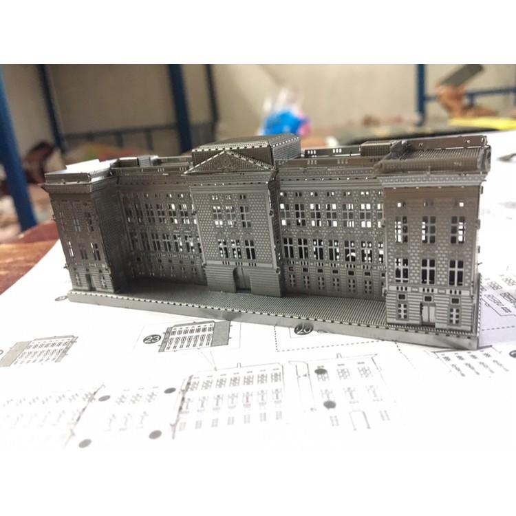 Mô Hình Lắp Ráp 3d Cung điện Buckingham