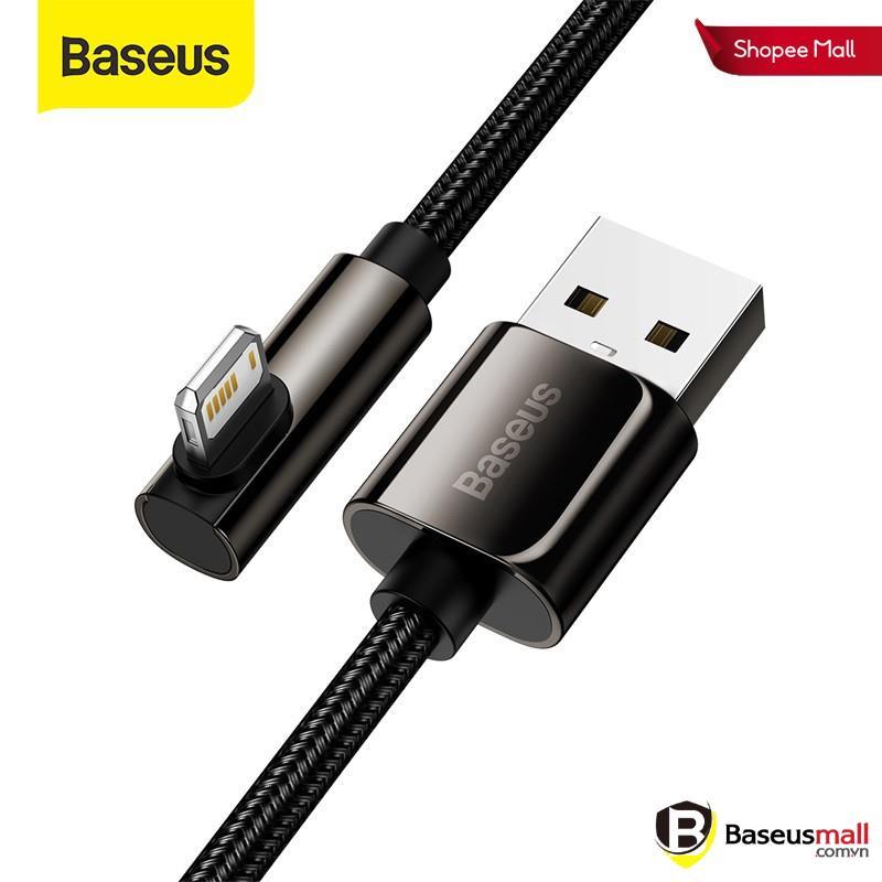 BASEUS - BASEUSMALL VN Cáp sạc iPhone Legend Series Elbow Fast Charging Data Cable USB to iP 2.4A (Hàng chính hãng