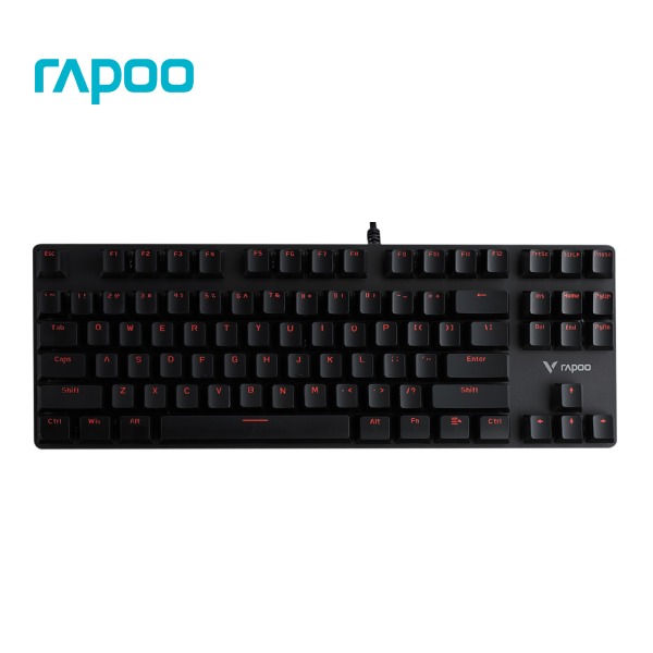 Bàn Phím Cơ Có Dây Gaming Rapoo V500 Alloy Rapoo V500Alloy - Hàng Chính Hãng - Blue