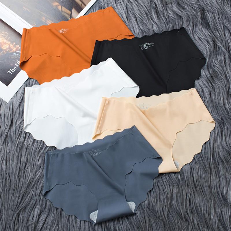 Quần lót su nữ - đồ lót nữ chất thun Lạnh Không Đường May Viền Sóng siêu đẹp D112