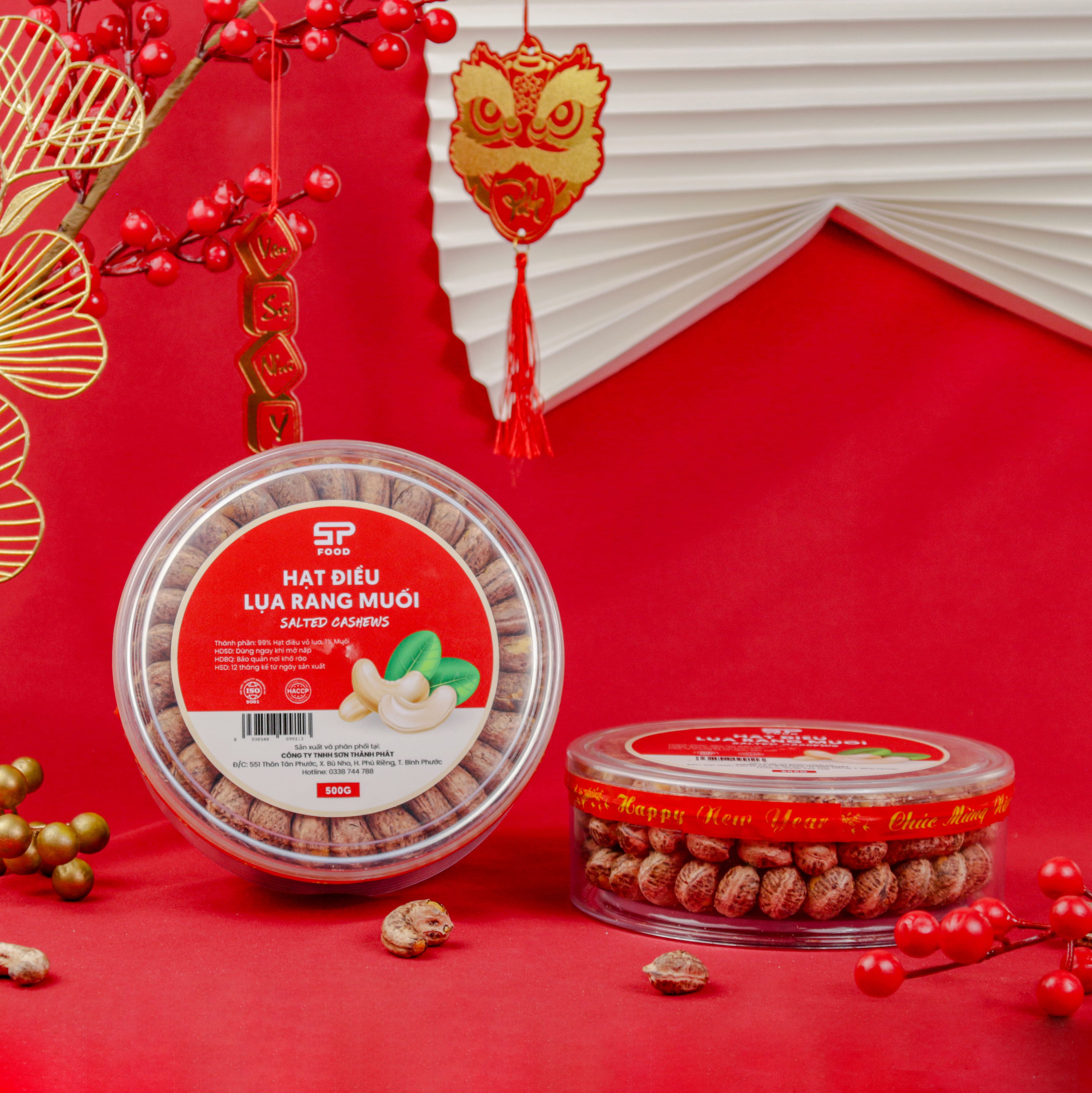Hạt Điều Rang Muối Nguyên Lụa STP Food 500g – Hạt Điều Bùi Béo, Giàu Chất Dinh Dưỡng, Rất Tốt Cho Sức Khỏe