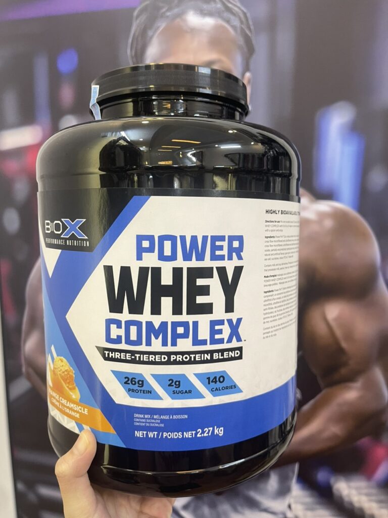 Sữa Tăng Cơ Power Whey Complex BioX - Hộp 2.27kg