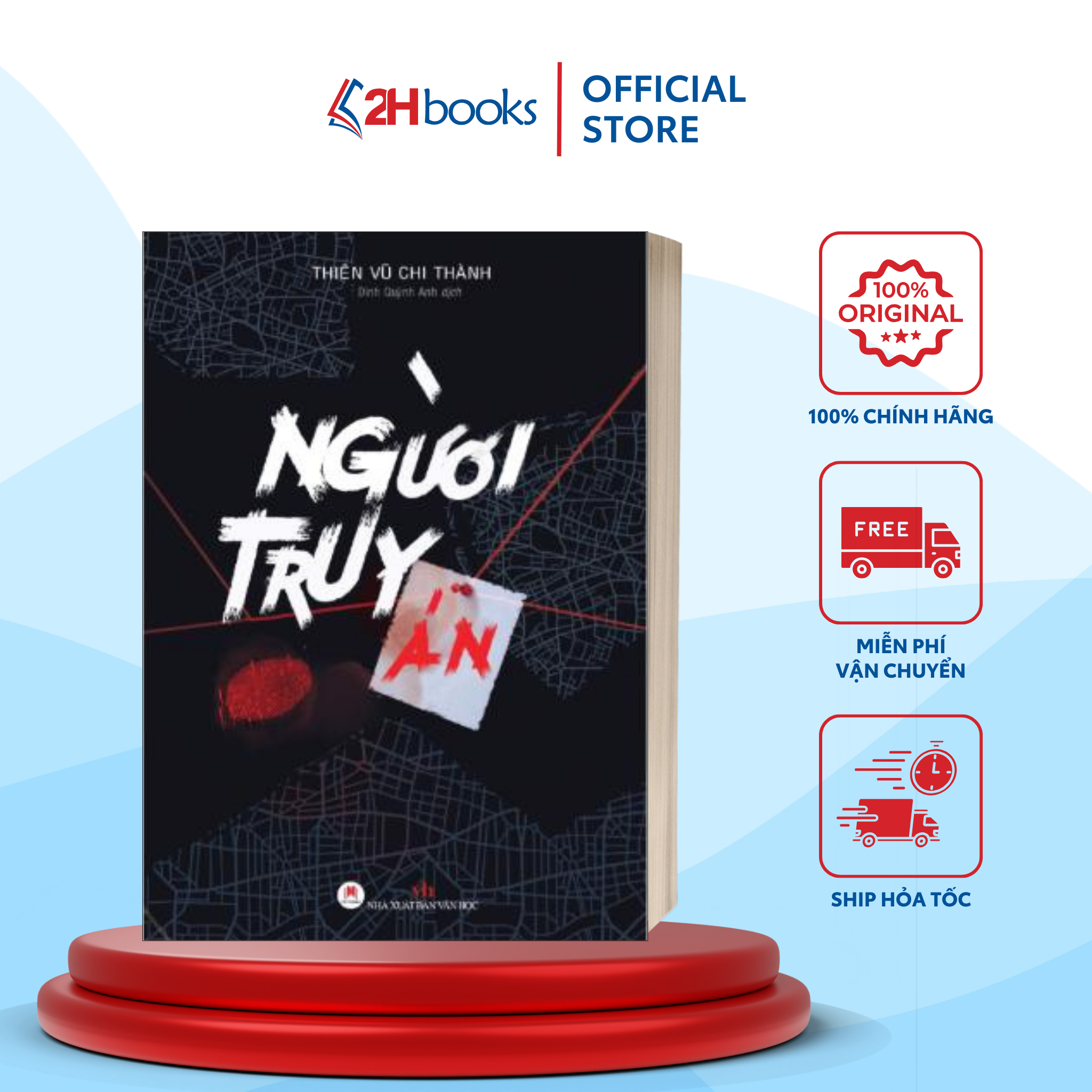 Sách - Người Truy Án - Sách trinh thám, tâm lý tội phạm, pháp y- 2H Books