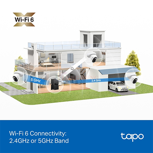 Camera ngoài trời TP-Link Tapo Outdoor Pan/Tilt Home Security Wifi QHD 8MP 4K C560WS - Hàng chính hãng