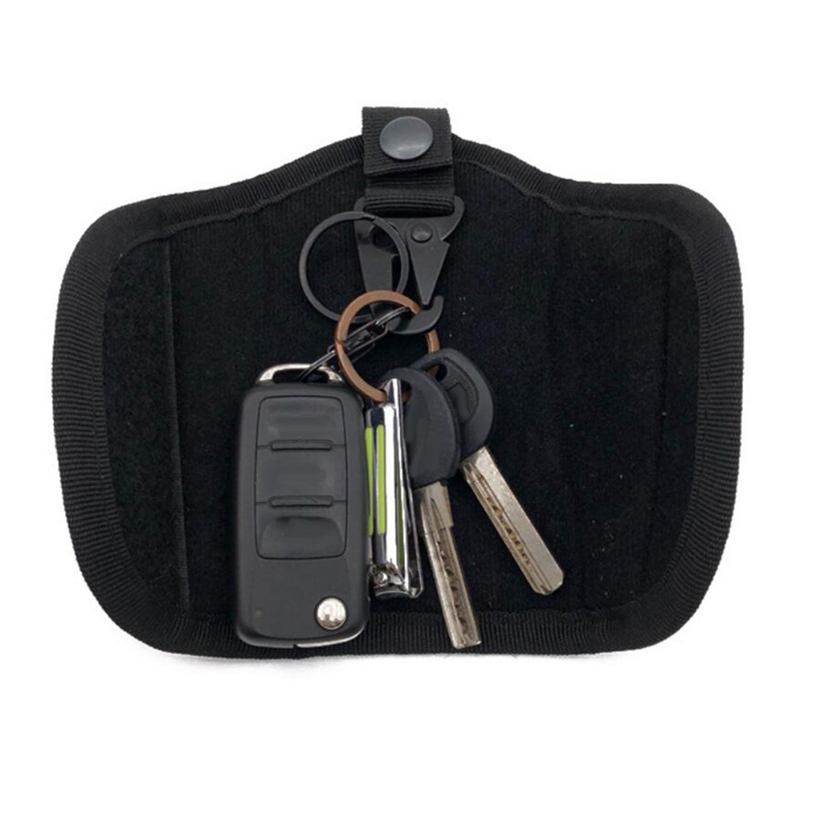 Key Holder Key Bag Pouch Case with  Closure