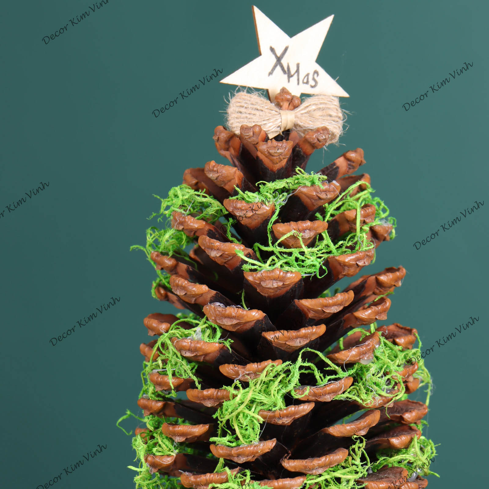 Quả Thông QT04 Để Bàn Trang Trí Giáng Sinh