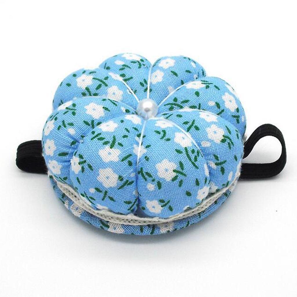 Pumpkin Shaped Pin Cushion Patchwork Pin Holder DIY Sewing Craft Tool