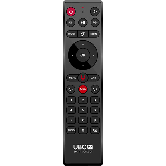 Smart voice tivi UBC 4K 55 inch U55V700, kính cường lực - tìm kiếm bằng giọng nói - Hàng Chính Hãng