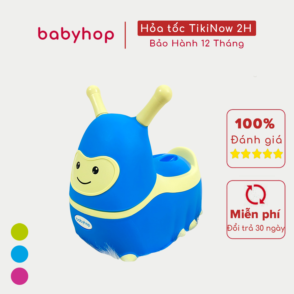 Bô vệ sinh trẻ em hình chú sâu Babyhop