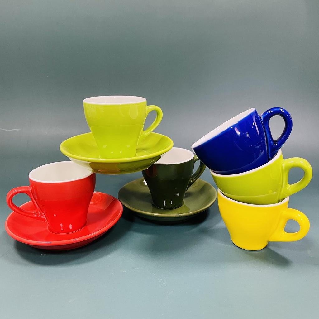 Tách cafe - Tách uống trà - Bộ uống Coffee - Cốc Espresso 70ml - Bát Tràng cao cấp