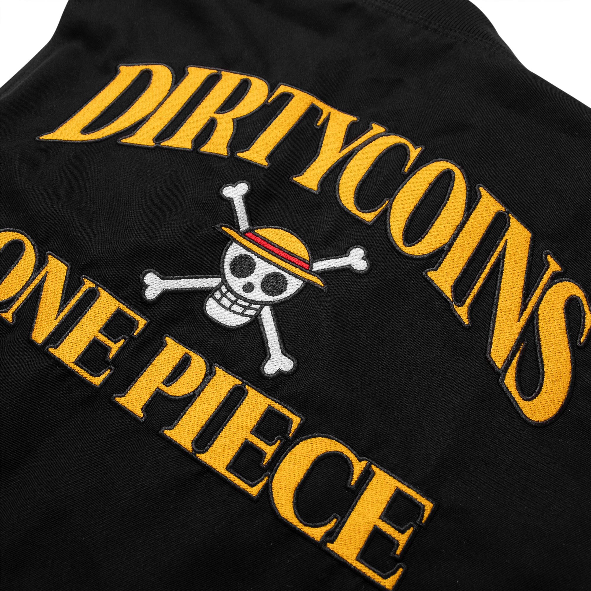 Áo Khoác DirtyCoins x One Piece Logo Utility Vest - White