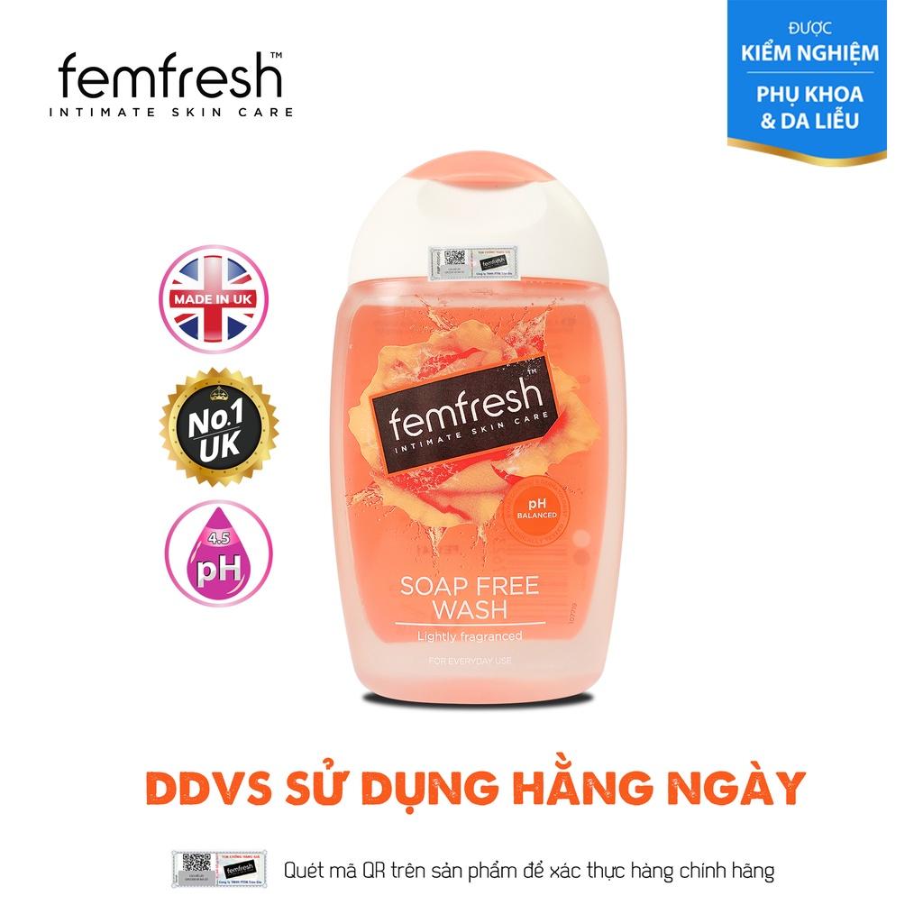 Dung Dịch Vệ Sinh Phụ Nữ Cho Vùng Kín Sạch, Thơm Suốt Ngày Dài Femfresh Daily Intimate Wash 150ml