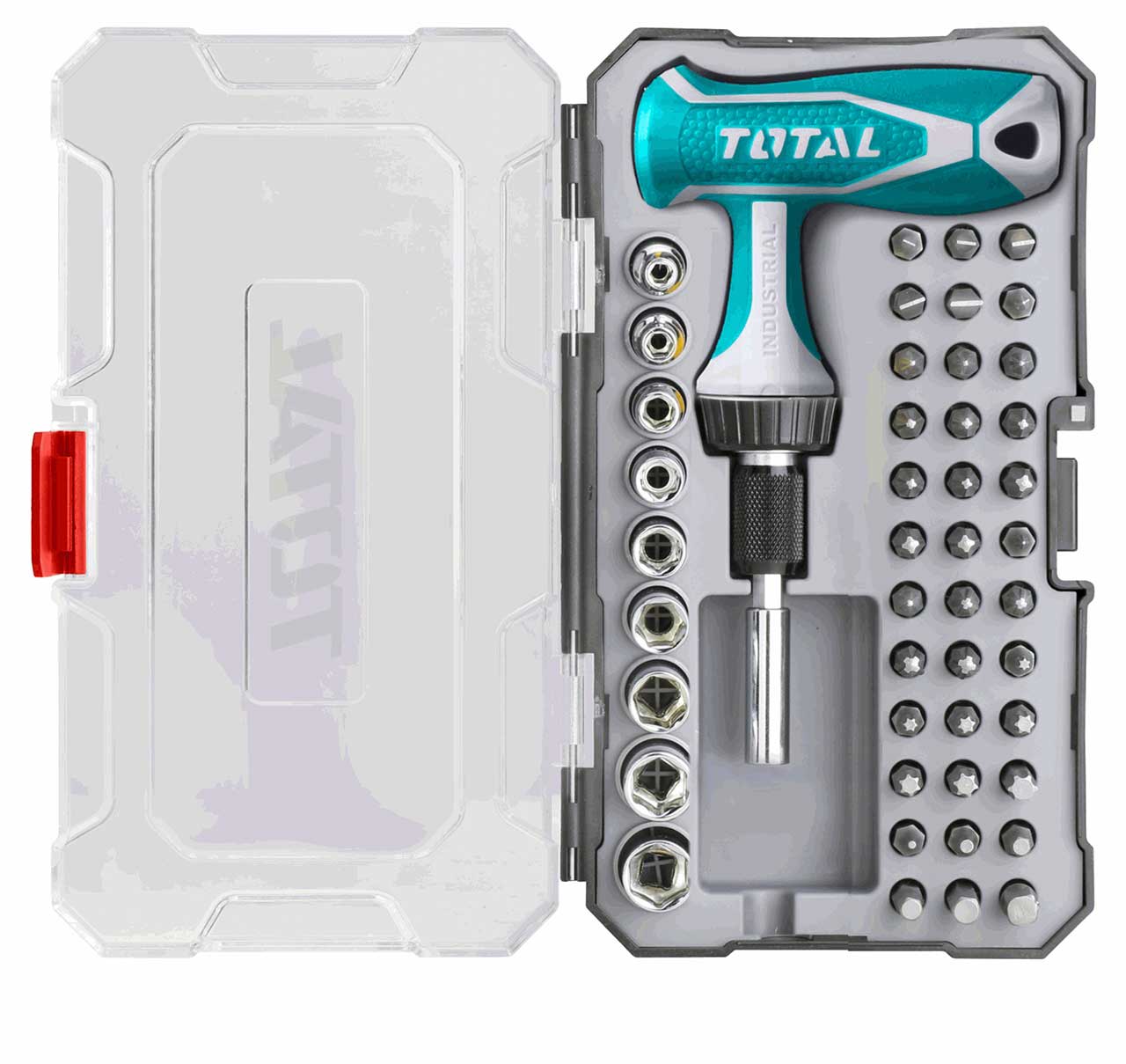 Bộ 47 tua vít  vặn tay cầm T total TACSD30476