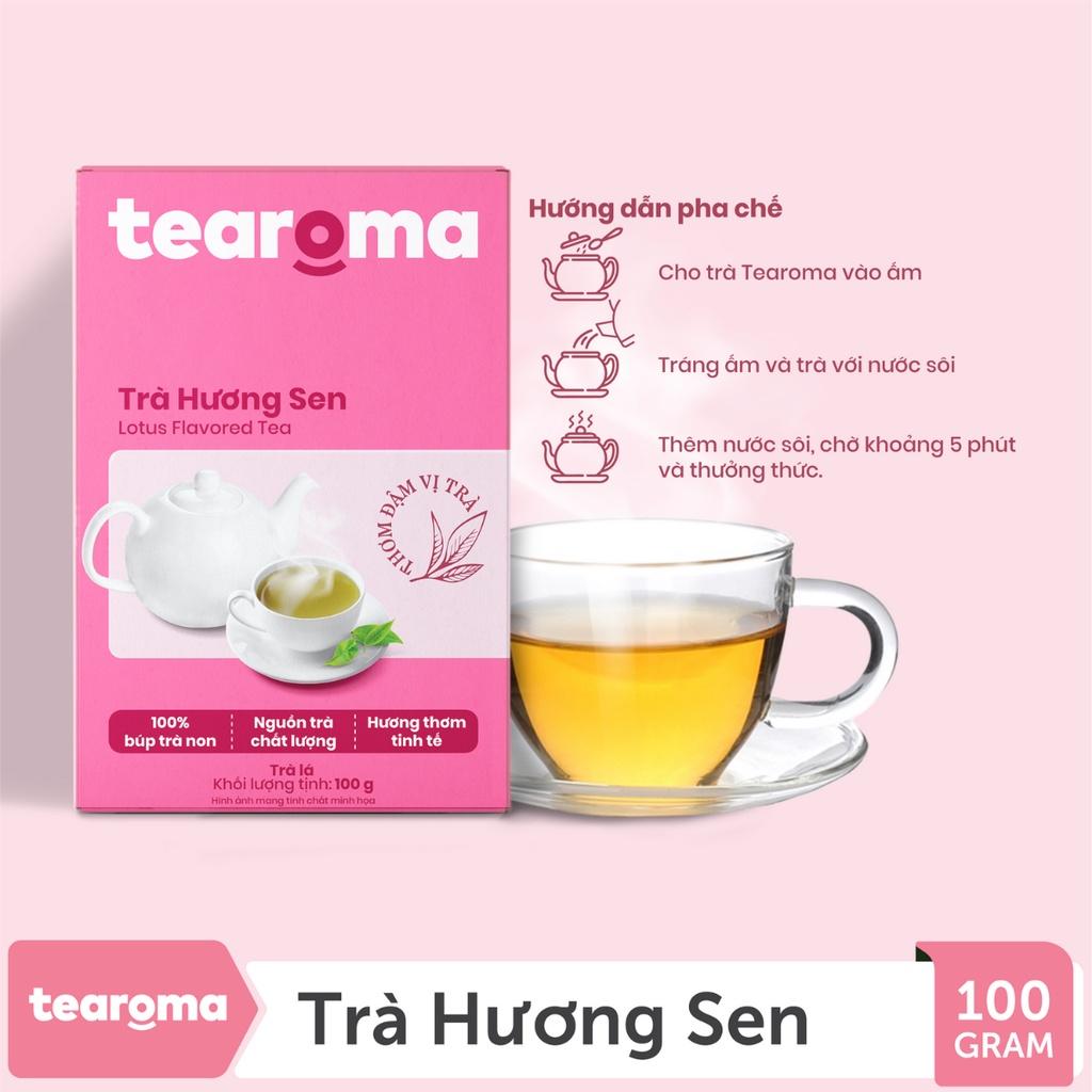 Tearoma Trà Sen - Hộp 100g