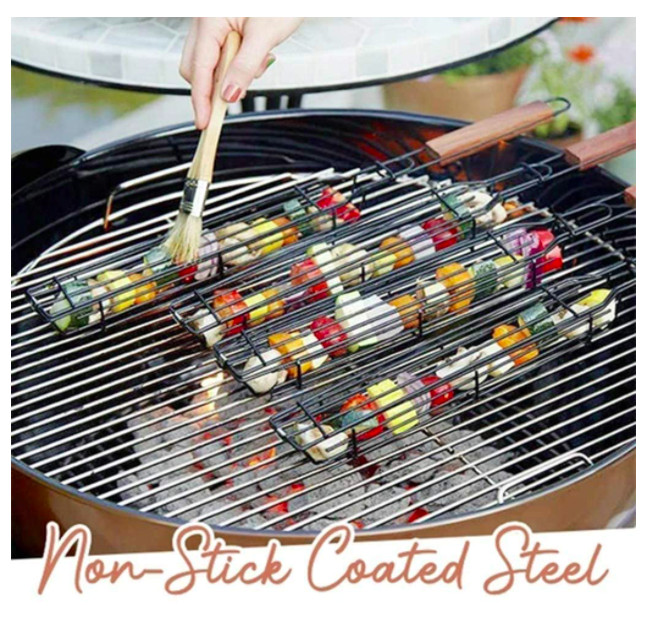 Bộ 4 dụng cụ Grill Baskets Làm Đồ Nướng BBQ