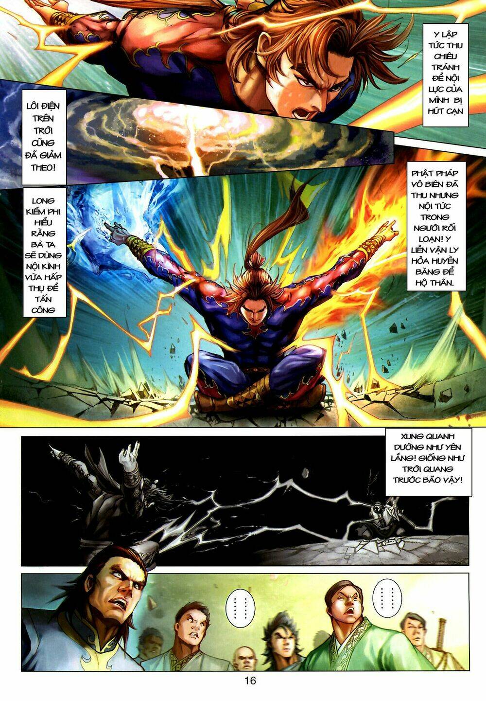 thần chưởng long kiếm phi chapter 14 15