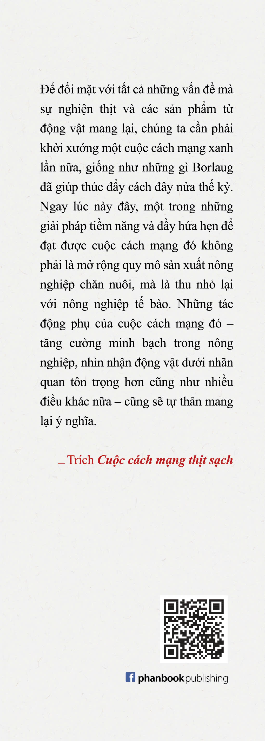 Cuộc Cách Mạng Thịt Sạch - Paul Shapiro