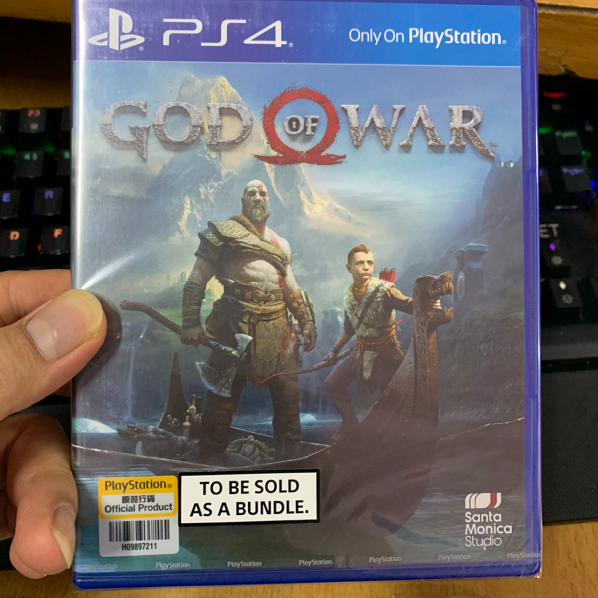 Đĩa Game PlayStation PS4 Sony God Of War 4 - Hàng Nhập Khẩu