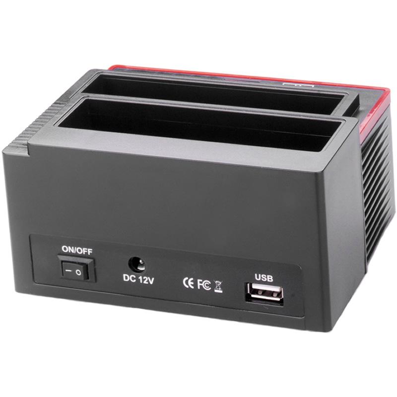 Giao hàng nhanh giá đỡ ổ cứng USB2.0 đa chức năng IDE + SATA máy tính đa năng cổng nối tiếp song song 2.5 inch Hộp ổ cứng di động 3.5 inch