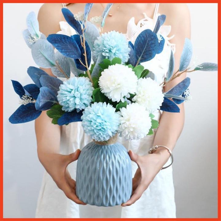 Cành khuynh diệp mix đủ ba màu cắm bình siêu xinh