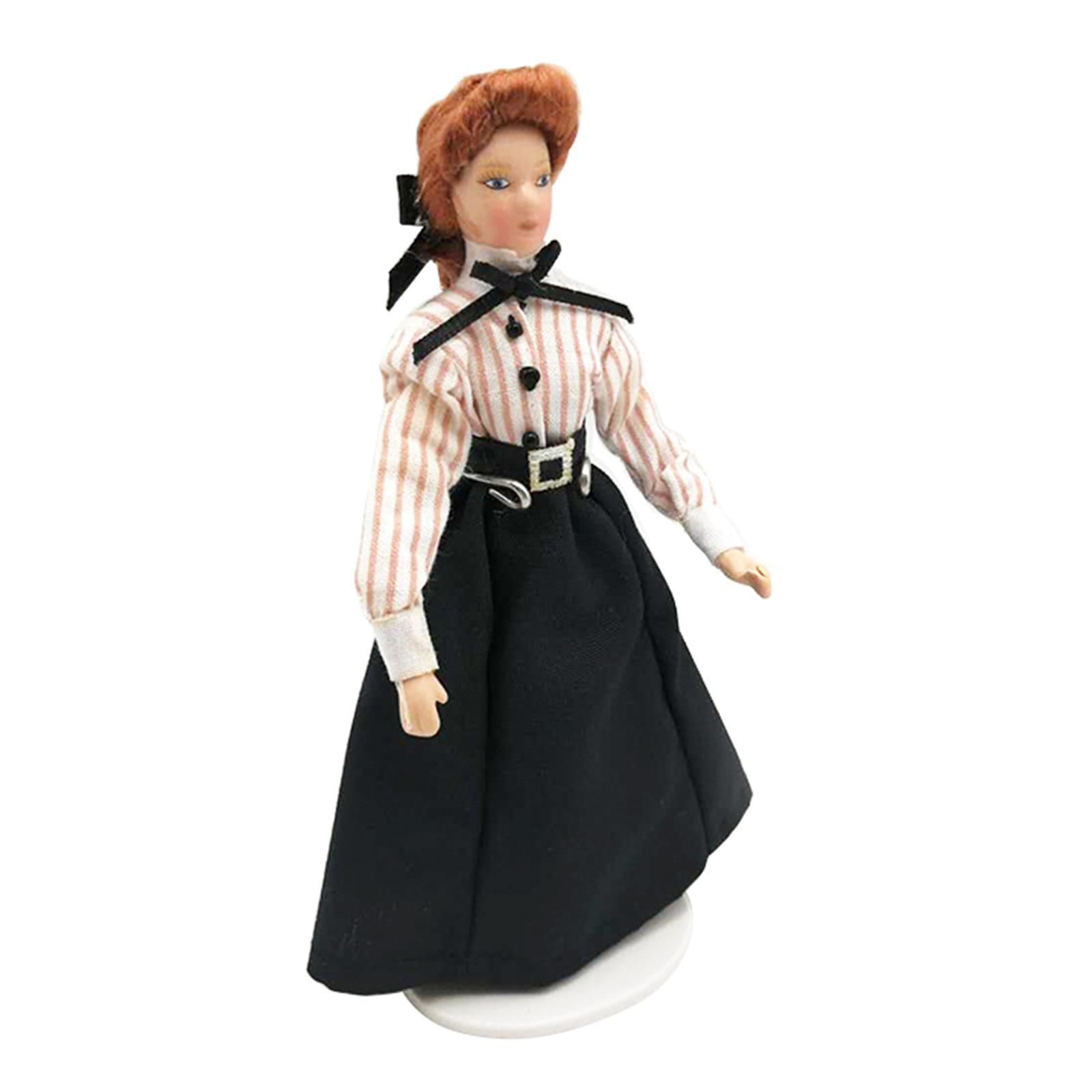 1:12 Dollhouse Miniature Dolls Dollhouse Figures Kids Toys