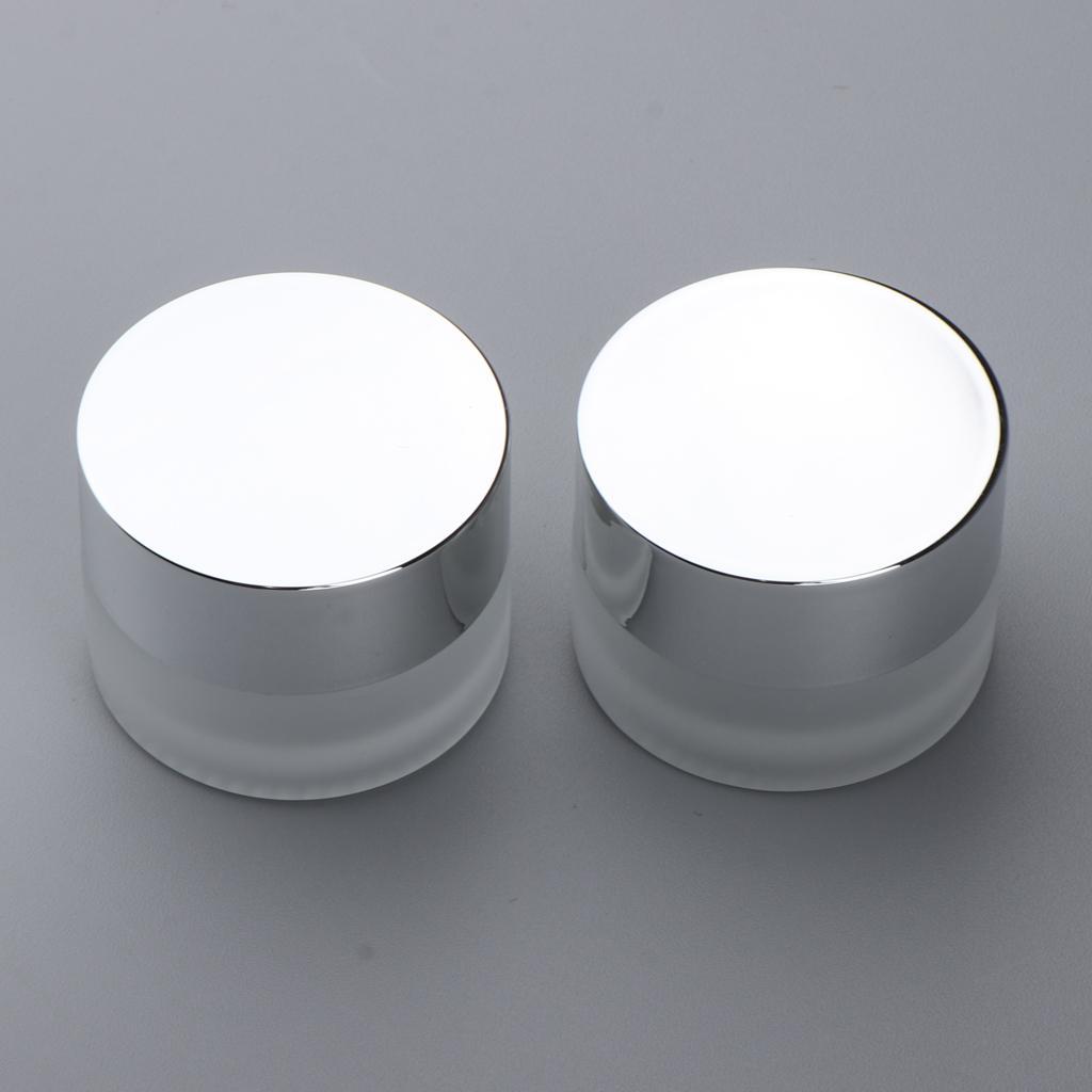 Empty Cream Jars Refillable Cosmetic Sample Bottles Glass Containers 5g