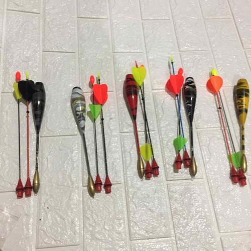 Phao câu cá phao lục chân đồng bầu 30